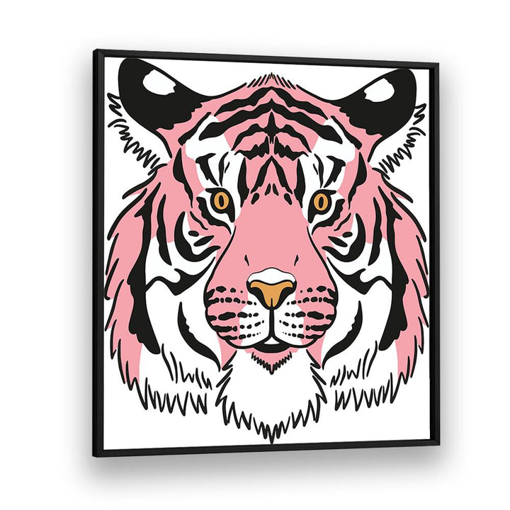 Juliya painting - PINK TIGER by Asianmonk