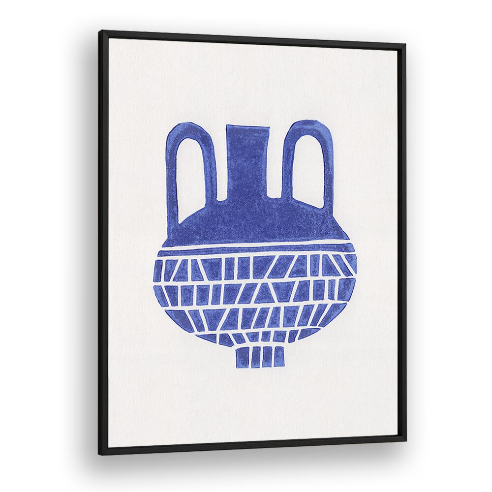 LINOCUT VASE VI BY ALISA GALITSYNA GEOMETRIC ART PRINTS, GEOMETRIC PAINTINGS