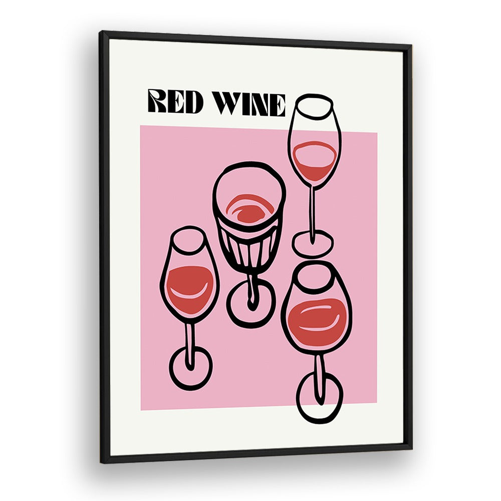 kitchen painting - RED WINE by Asianmonk