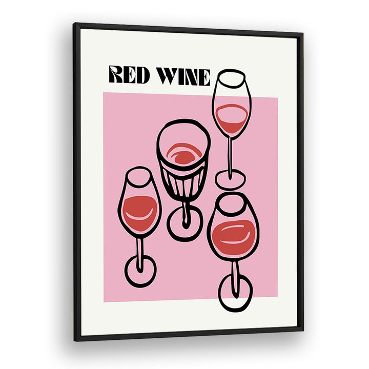 kitchen painting - RED WINE by Asianmonk