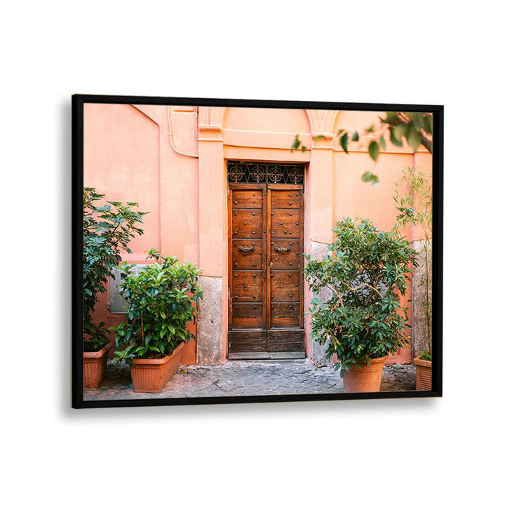 PHOTOGRAPHY painting - THE TRASTEVERE DOOR by Asianmonk