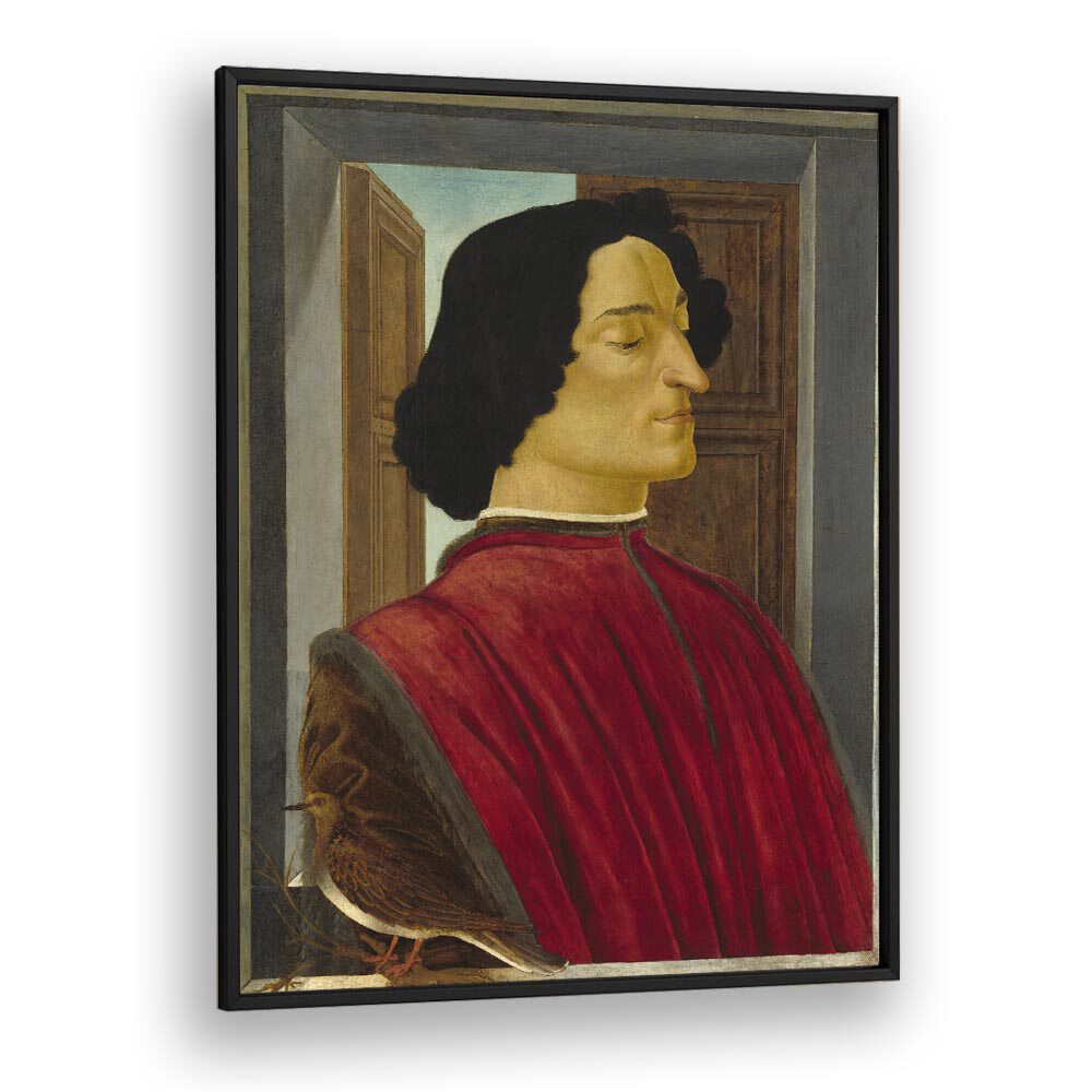 comic painting - GIULIANO DE' MEDICI (C. 1478-1480) by Asianmonk