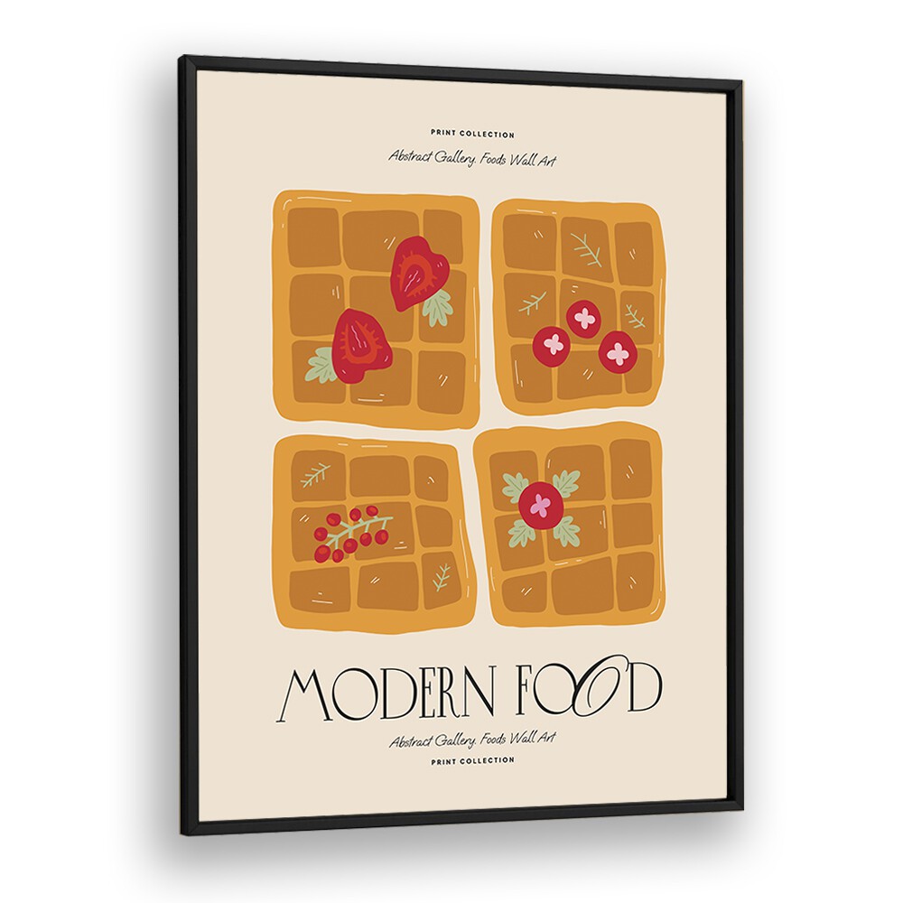 kitchen painting - MODERN FOOD II by Asianmonk