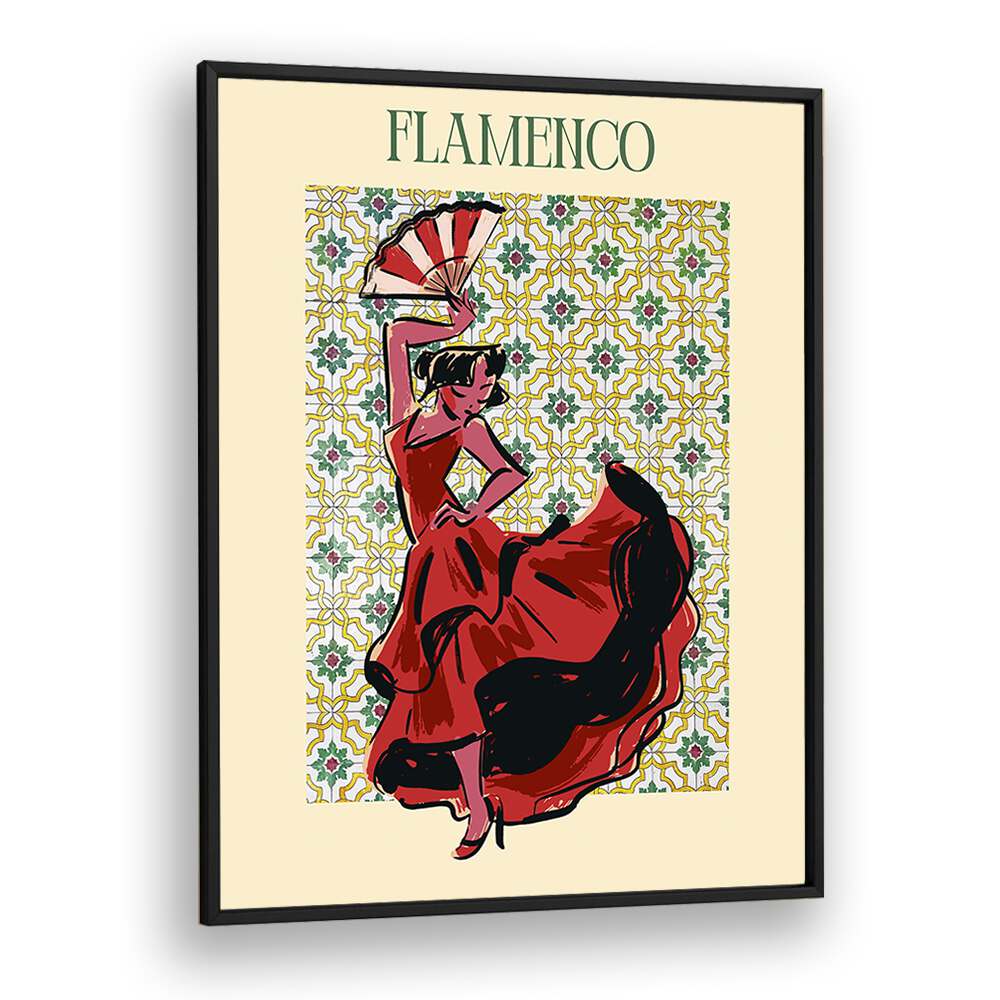 kitchen painting - FLAMENCO DANCE by Asianmonk