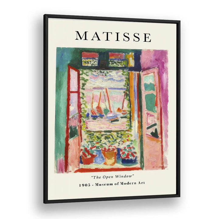 HENRI MATISSE painting - THE OPEN WINDOW, 1905: MATISSE'S PORTAL TO RADIANT MODERNISM by Asianmonk