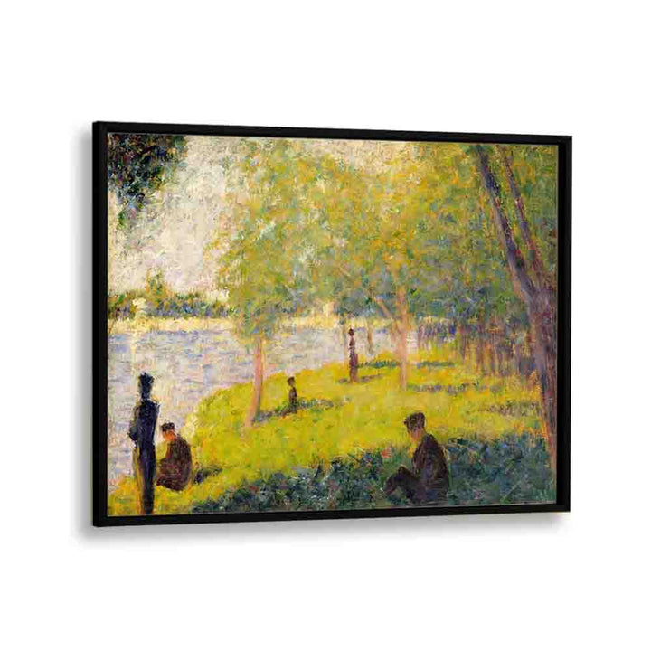  painting - STUDY FOR A SUNDAY ON LA GRANDE JATTE (1884) by Asianmonk