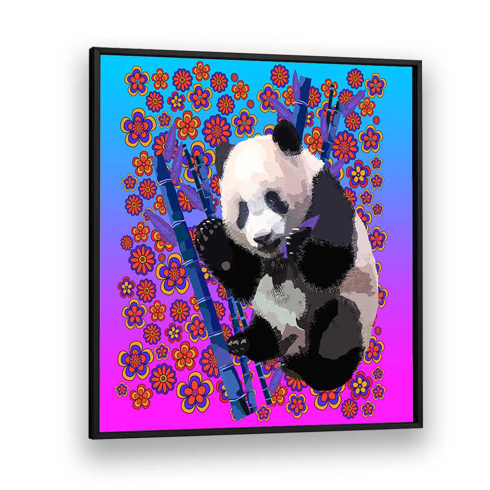 Lynnda Rakos painting - PANDA BY LYNNDA RAKOS by Asianmonk