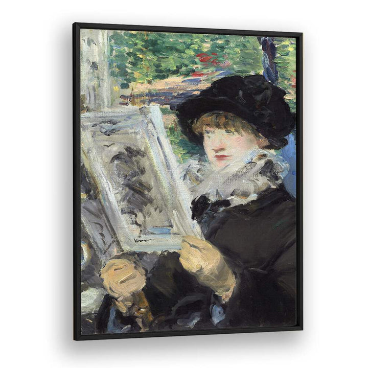 Edouard Manet painting - EDOUARD MANET (WOMAN READING) 1880 - 81 by Asianmonk