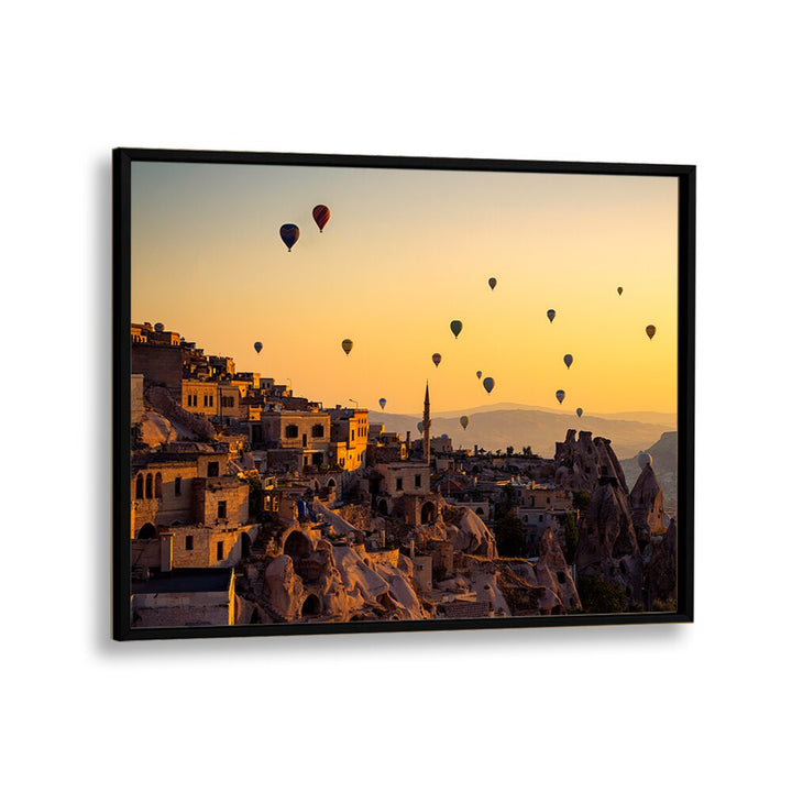 ABSTRACT painting - SUNRISE OVER CAPPADOCIA by Asianmonk