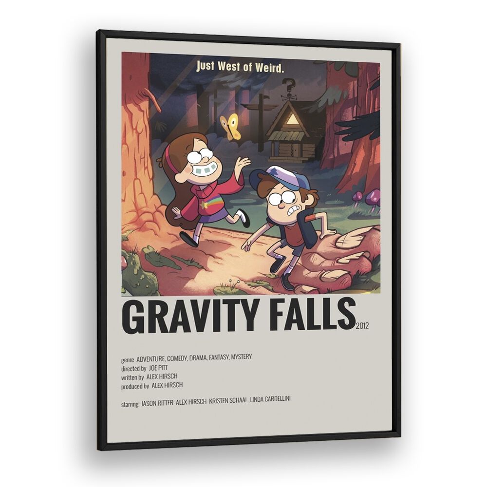 movie painting - GRAVITY FALLS by Asianmonk