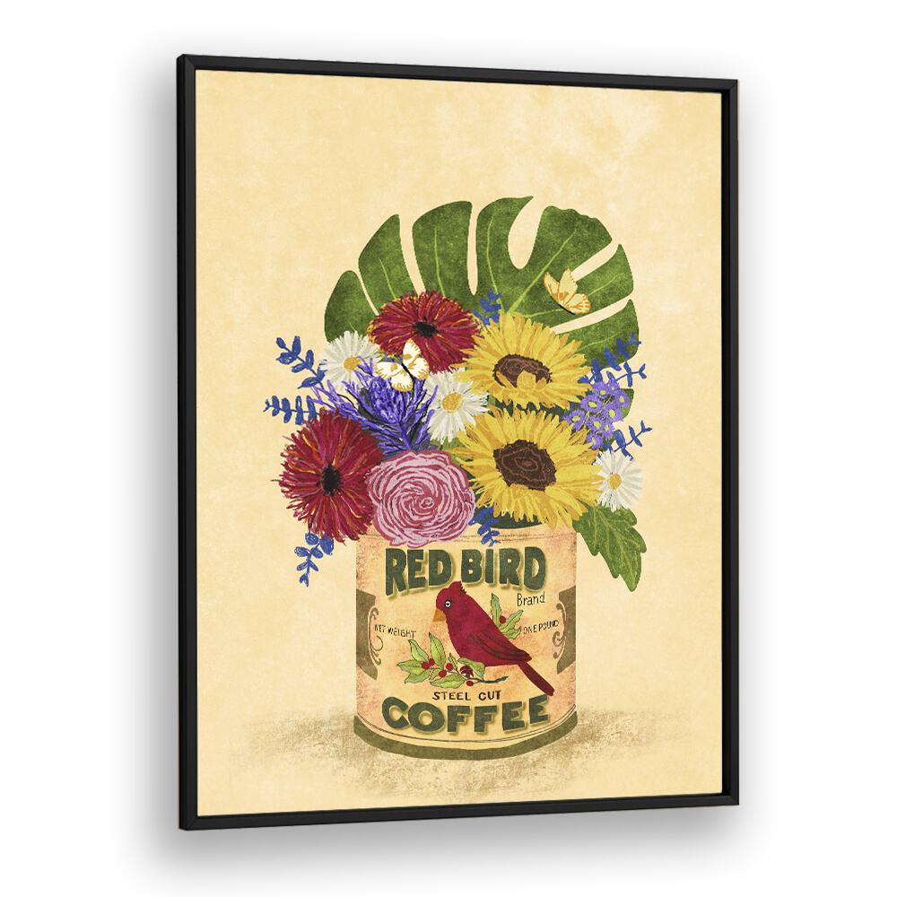 raissa oltmanns painting - FLOWERS IN A VINTAGE COFFEE by Asianmonk