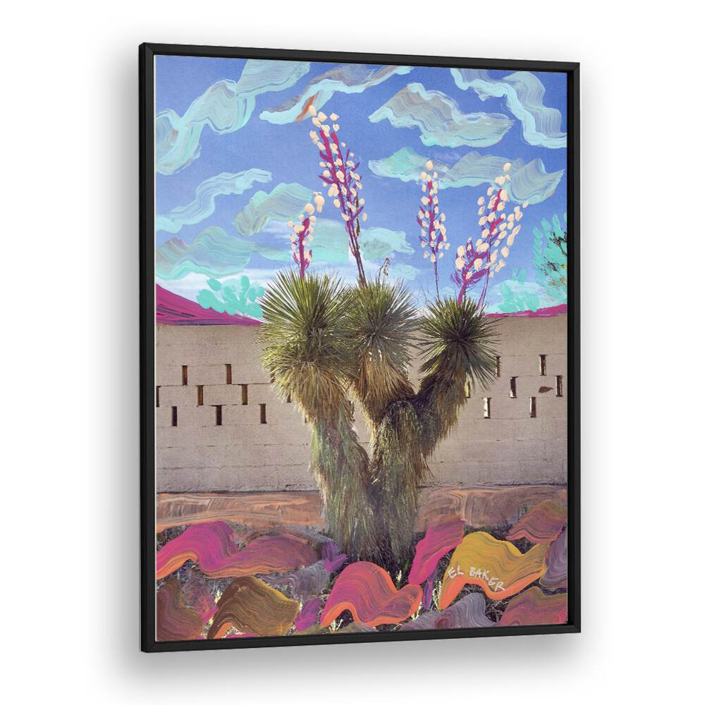 Eleanor Baker painting - WESTERN YUCCA PLANT by Asianmonk