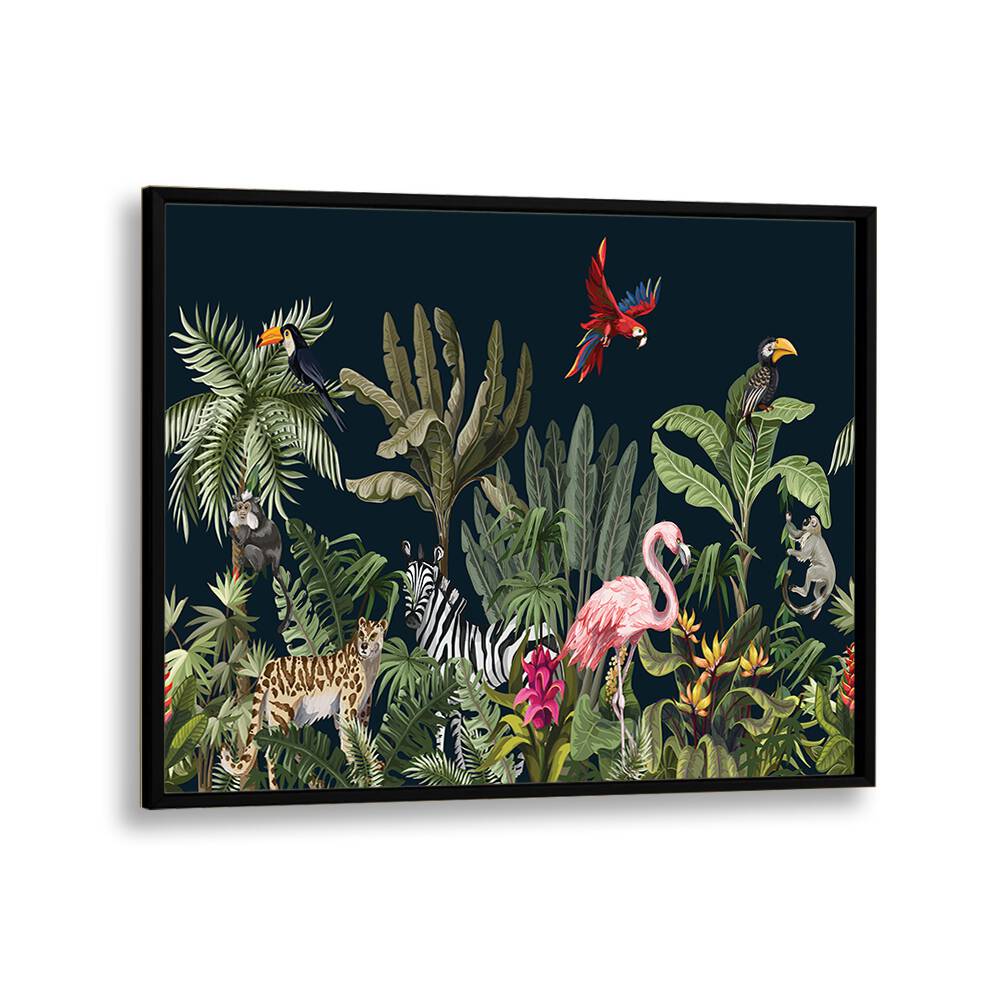 kids painting - JUNGLE SAFARI II by Asianmonk