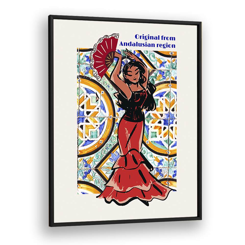 kitchen painting - FLAMENCO I by Asianmonk