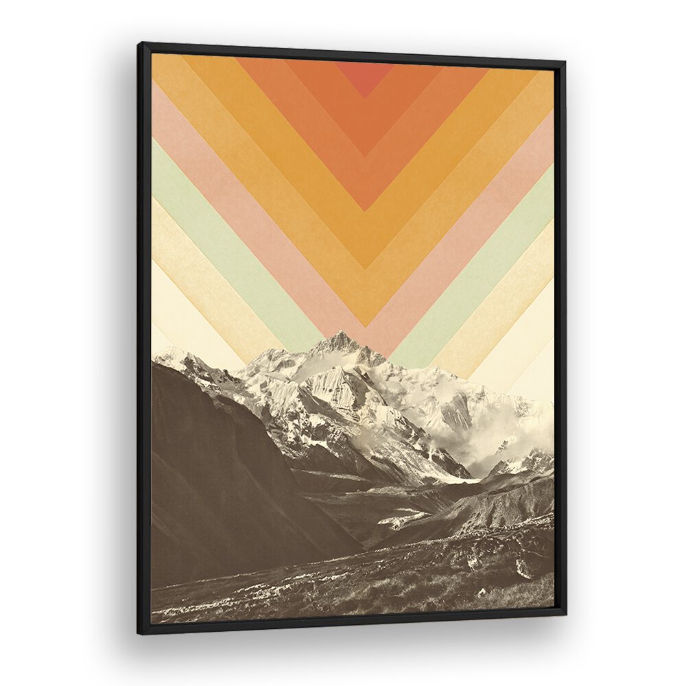 MOUNTAINSCAPE II BY FLORENT BODART, LANDSCAPE ART PRINTS