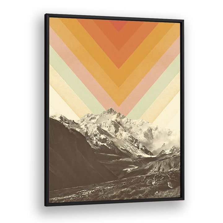 MOUNTAINSCAPE II BY FLORENT BODART, LANDSCAPE ART PRINTS