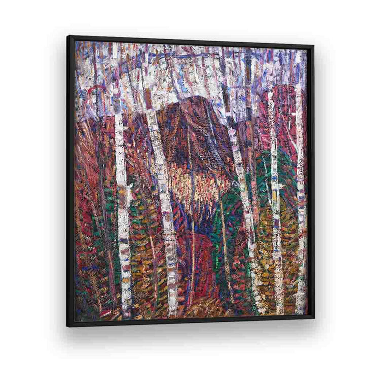 pop art painting - WHITE BIRCHES (CA. 1908) by Asianmonk