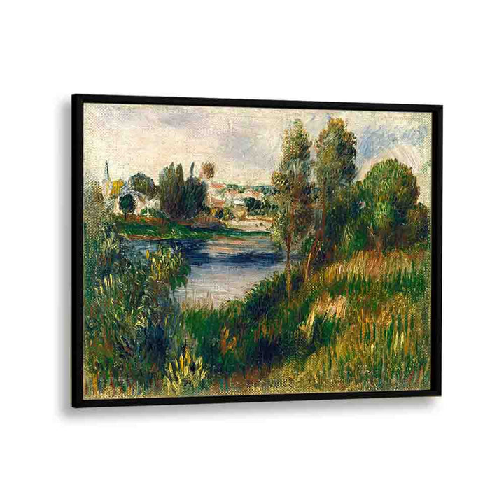  painting - LANDSCAPE AT VÉTHEUIL (C. 1890) by Asianmonk