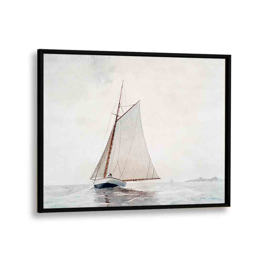  painting - SAILING OFF GLOUCESTER (CA.1880) by Asianmonk