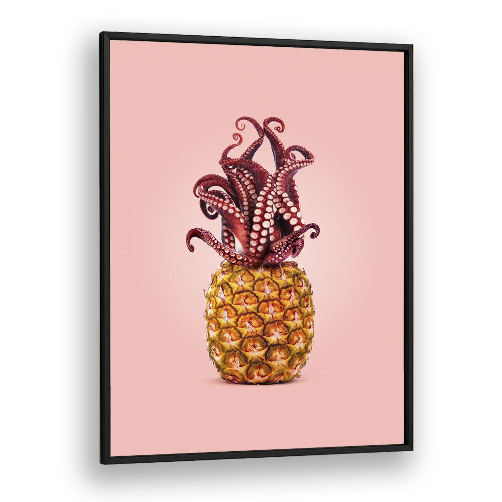 kitchen painting - OCTOPUS PINEAPPLE by Asianmonk