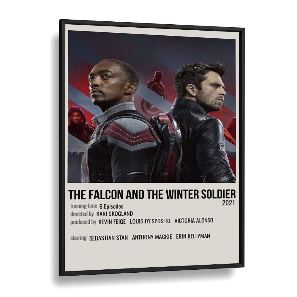 movie painting - THE FALCON AND THE WINTER SOLDIER by Asianmonk