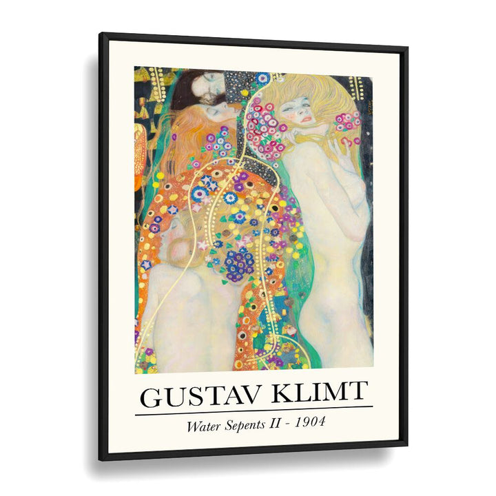 gustav klimt painting - EPHEMERAL ELEGANCE : GUSTAV KLIMT'S WATER SERPENTS II (1904) by Asianmonk