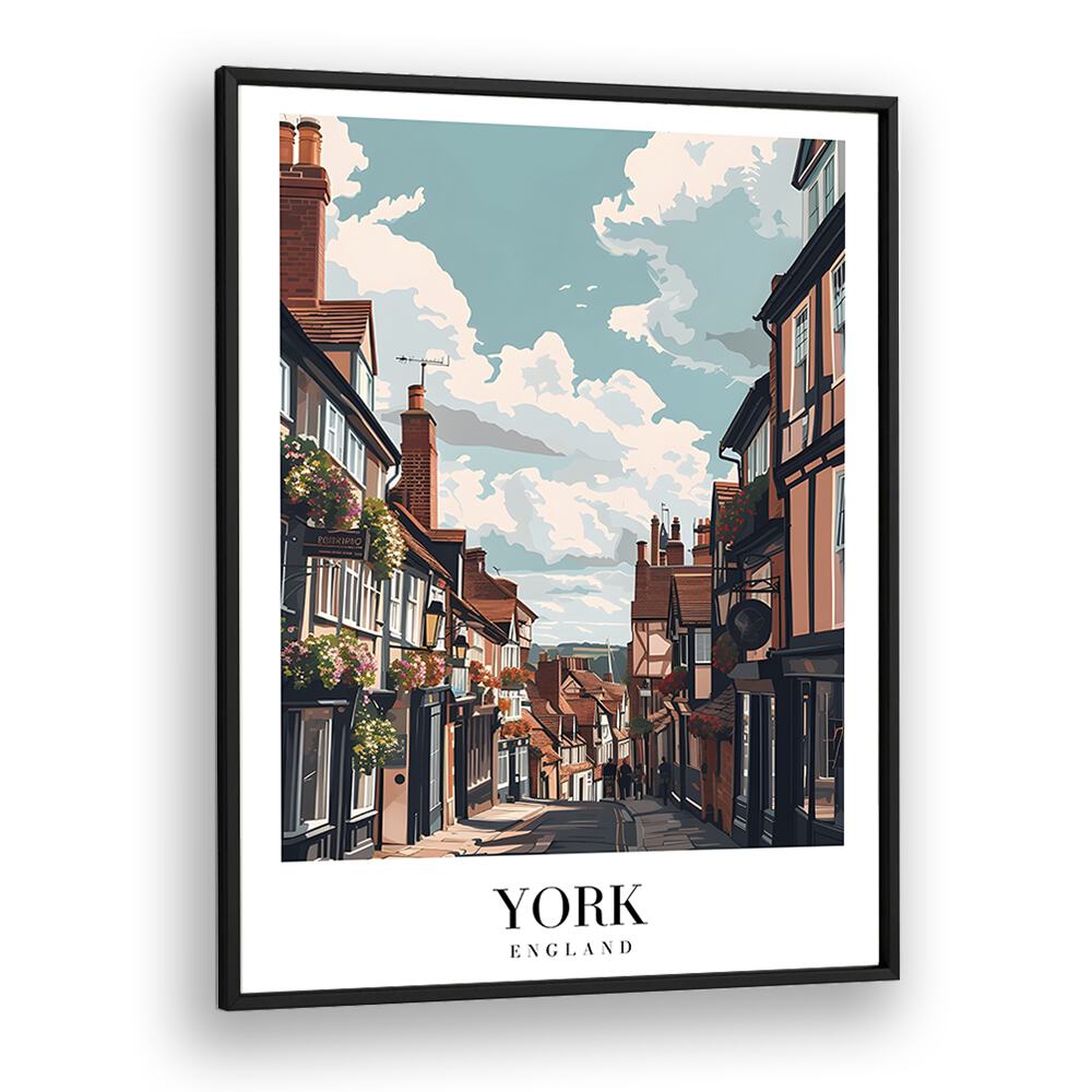 TRAVEL ART painting - YORK - ENGLAND by Asianmonk