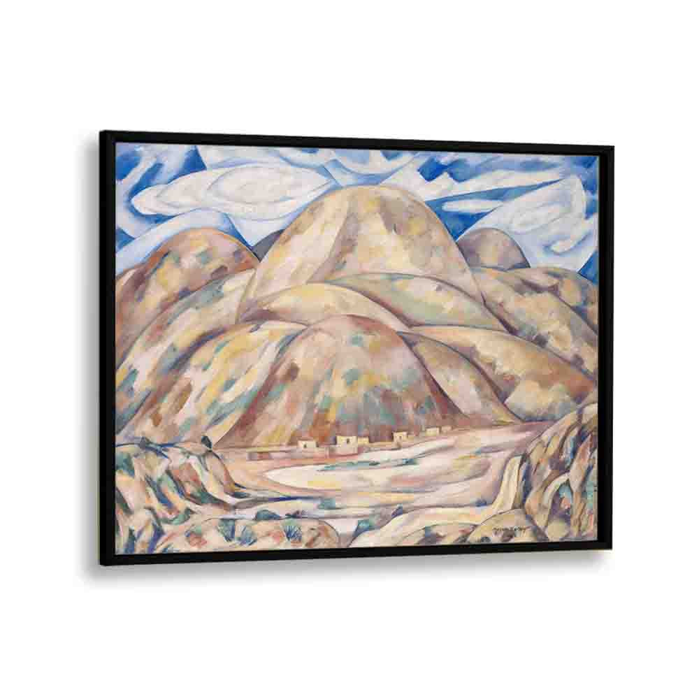  painting - LANDSCAPE NO. 3 - CASH ENTRY MINES, NEW MEXICO BY MARSDEN HARTLEY by Asianmonk