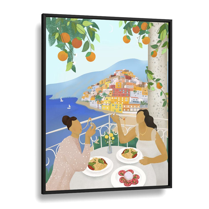 GIRLS IN POSITANO