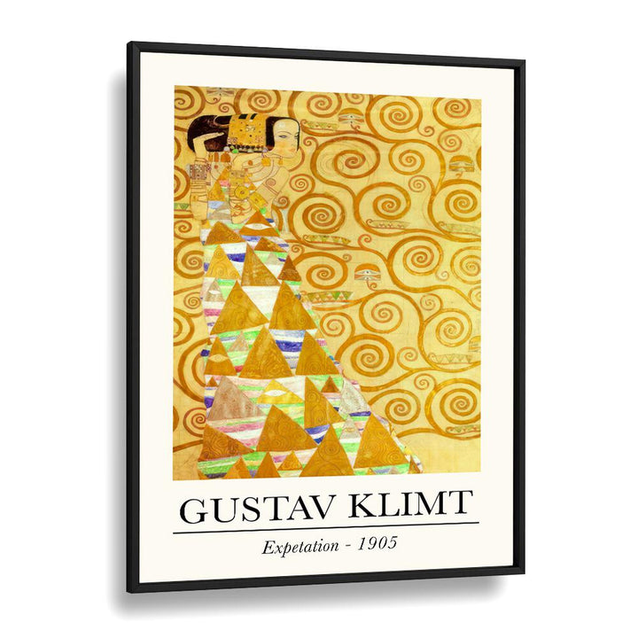 gustav klimt painting - GUSTAV KLIMT'S EXPECTATION - 1905 by Asianmonk