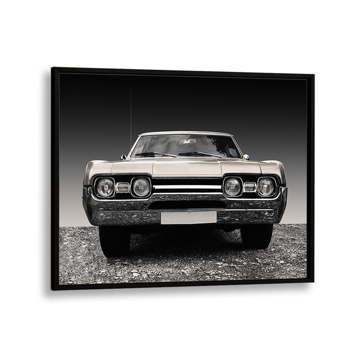 AUTOMOTIVE painting - US CLASSIC CAR - 1967 CUTLASS SUPREME SPORTS COUPE by Asianmonk