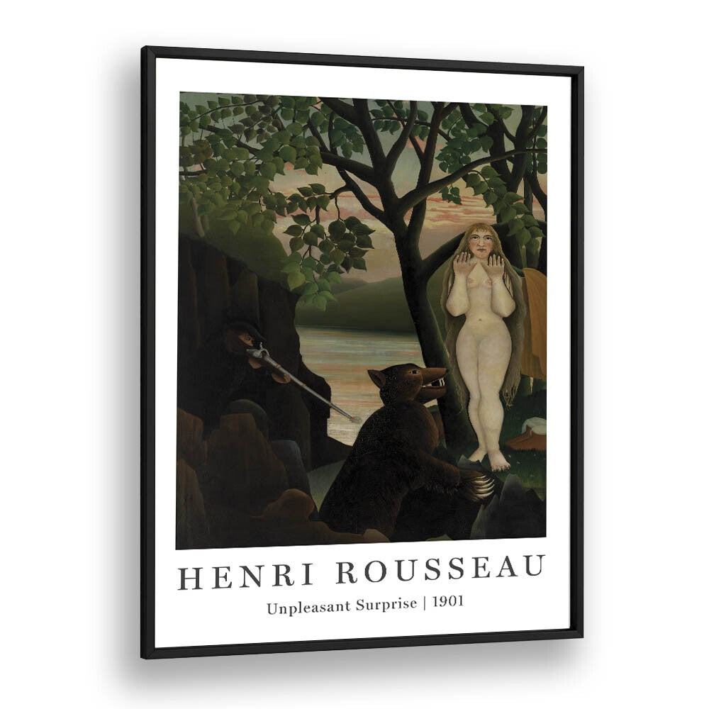 HENRI ROUSSEAU'S 'UNPLEASANT SURPRISE' (1901): A JUNGLE SYMPHONY OF MYSTERY AND INTRIGUE