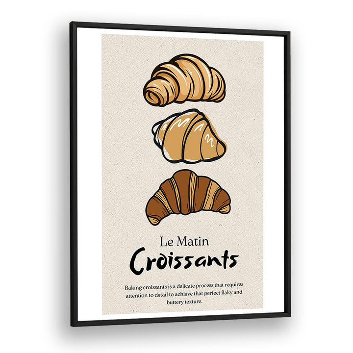 kitchen painting - LE MATIN CROISSANTS I by Asianmonk