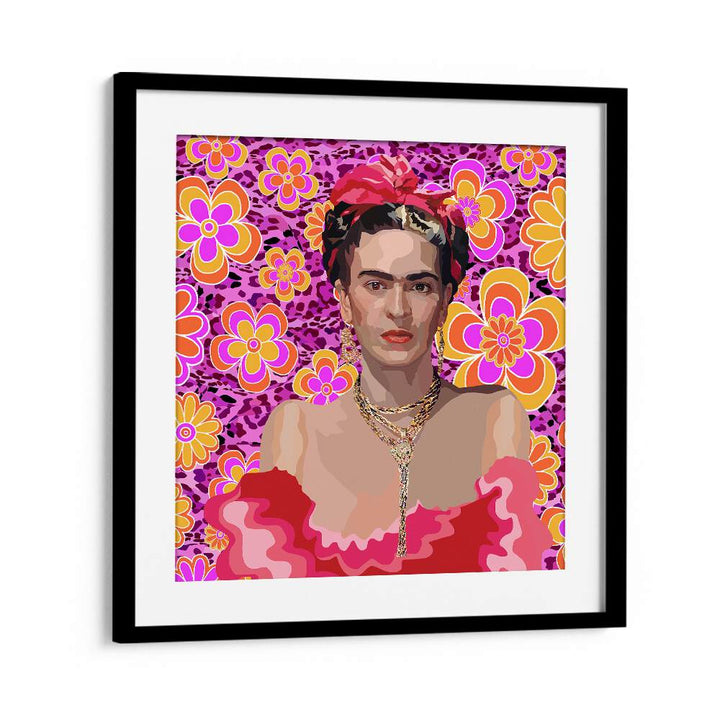 Lynnda Rakos painting - FRIDA THE QUEEN by Asianmonk