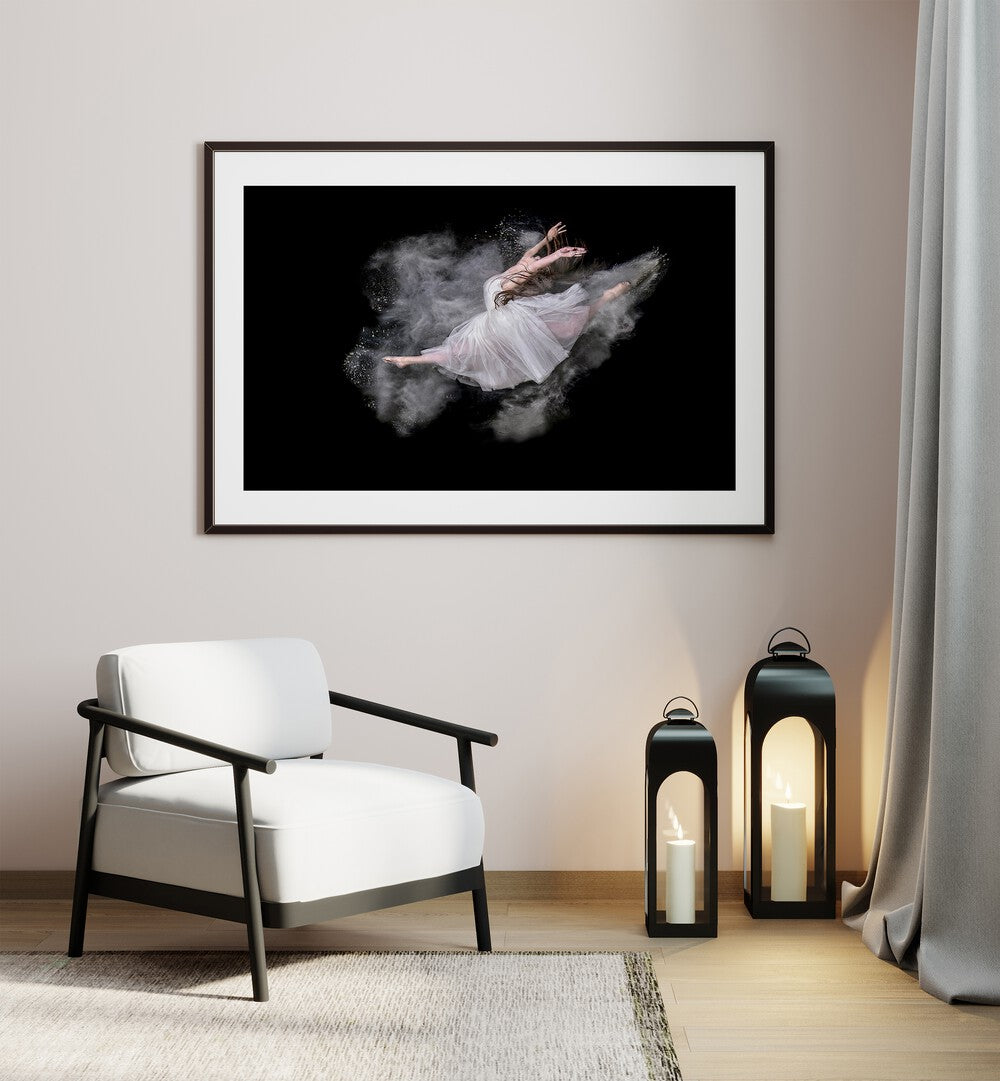 ABSTRACT painting - DUST DANCER by Asianmonk