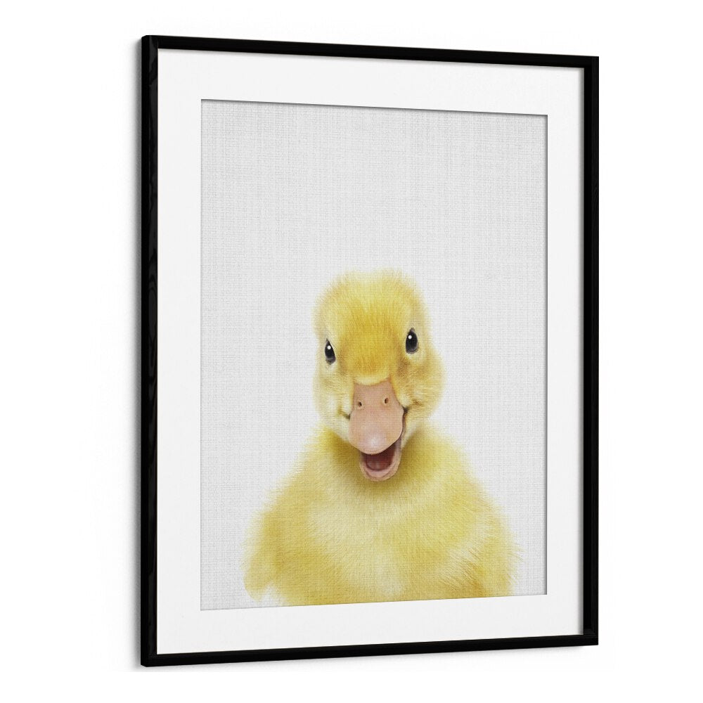 PEEKABOO BABY DUCK BY LOLA PEACOCK  , KIDS ROOM PAINTINGS , KIDS ROOM WALL ART