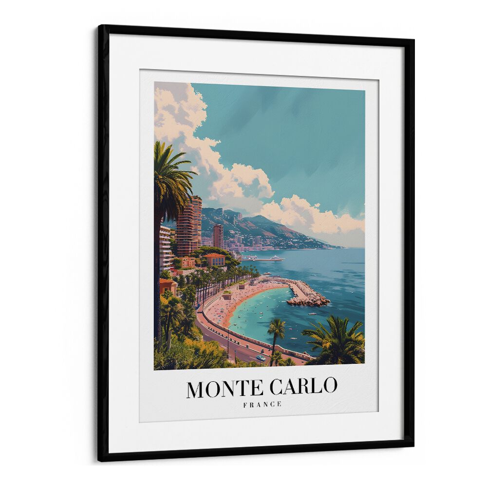 TRAVEL ART painting - MONTE CARLO - FRANCE II by Asianmonk