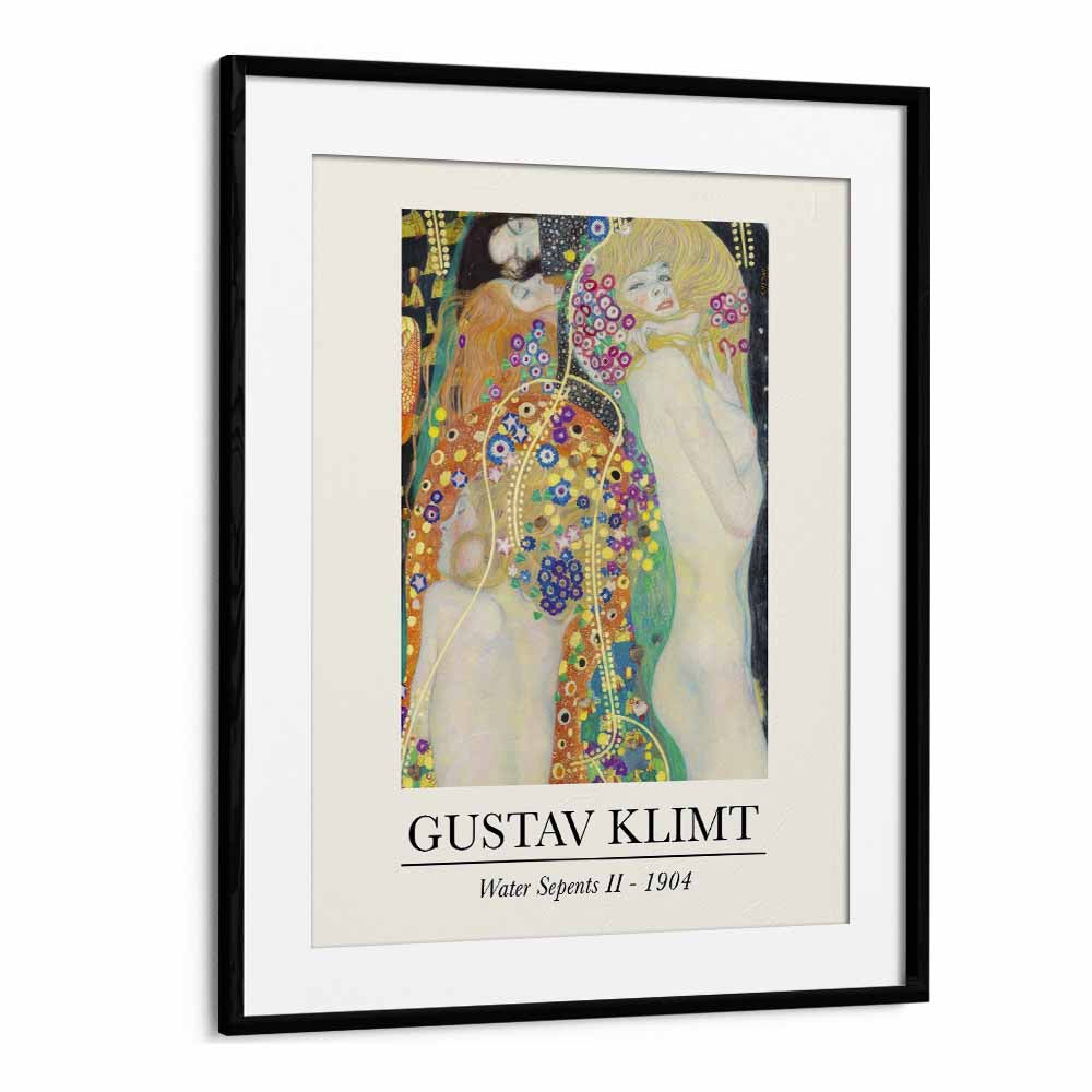 gustav klimt painting - EPHEMERAL ELEGANCE : GUSTAV KLIMT'S WATER SERPENTS II (1904) by Asianmonk