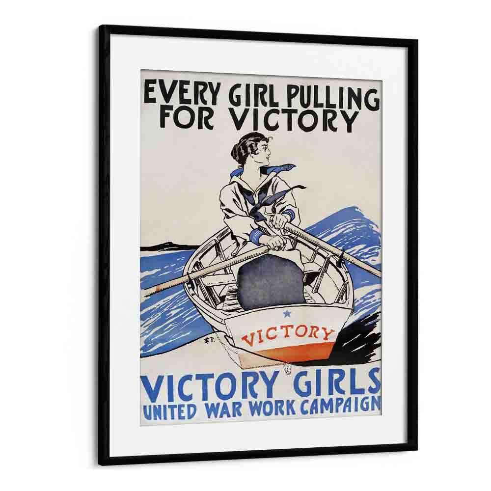 EVERY GIRL PULLING FOR VICTORY, VICTORY GIRLS UNITED WAR WORK CAMPAIGN (1918)