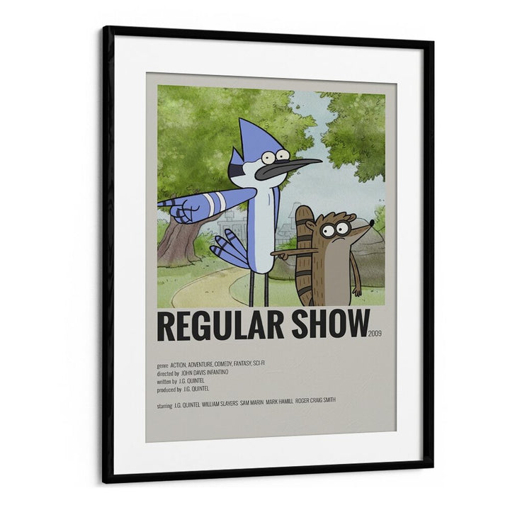 movie painting - REGULAR SHOW by Asianmonk