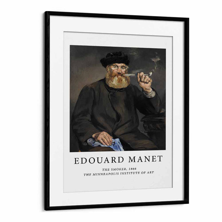 Edouard Manet painting - EDOUARD MANET ( THE SMOKER ) by Asianmonk