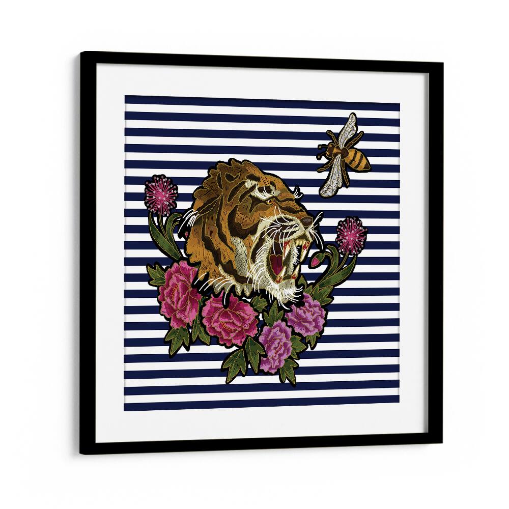 Juliya painting - STRIPES TIGER by Asianmonk