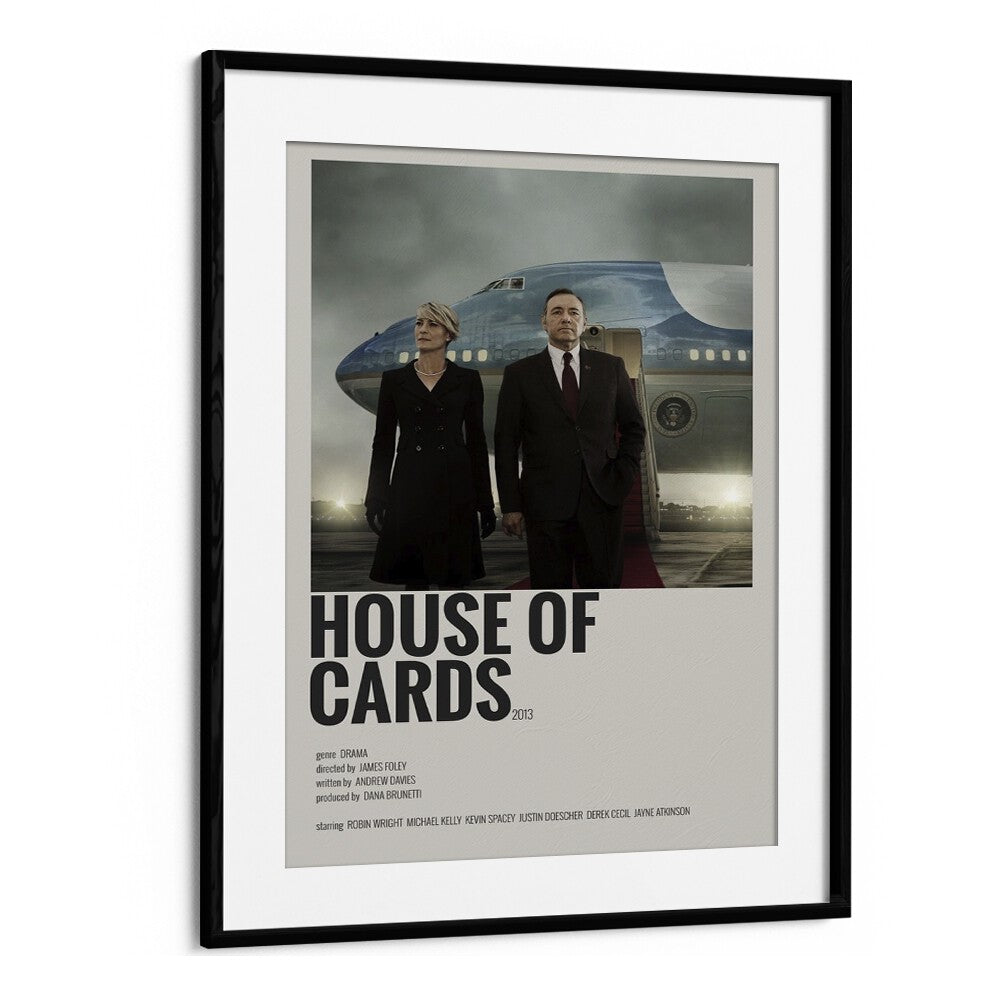 movie painting - HOUSE OF CARDS by Asianmonk