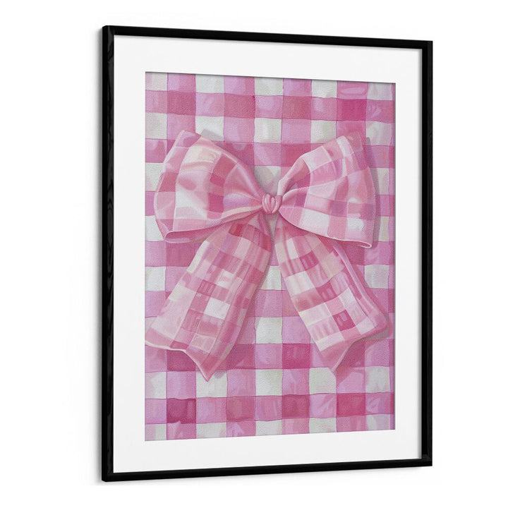 ABSTRACT painting - SWEET PINK CHECKERBOARD by Asianmonk