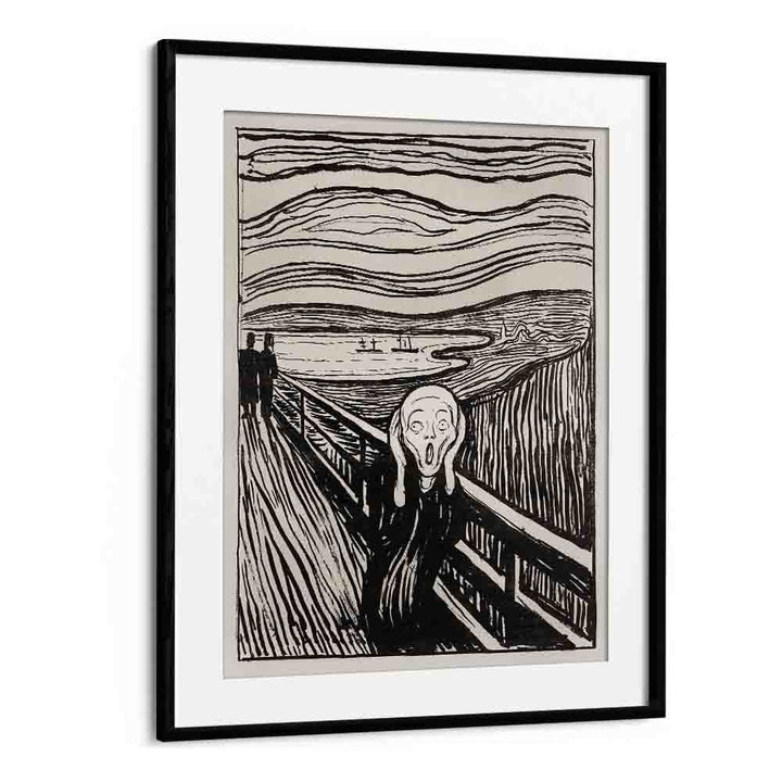 comic painting - THE SCREAM (1895) by Asianmonk