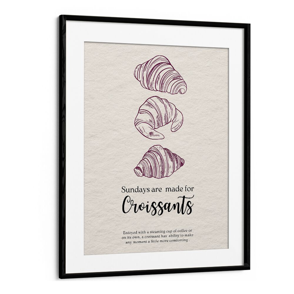 kitchen painting - SUNDAYS ARE MADE FOR CROISSANT by Asianmonk