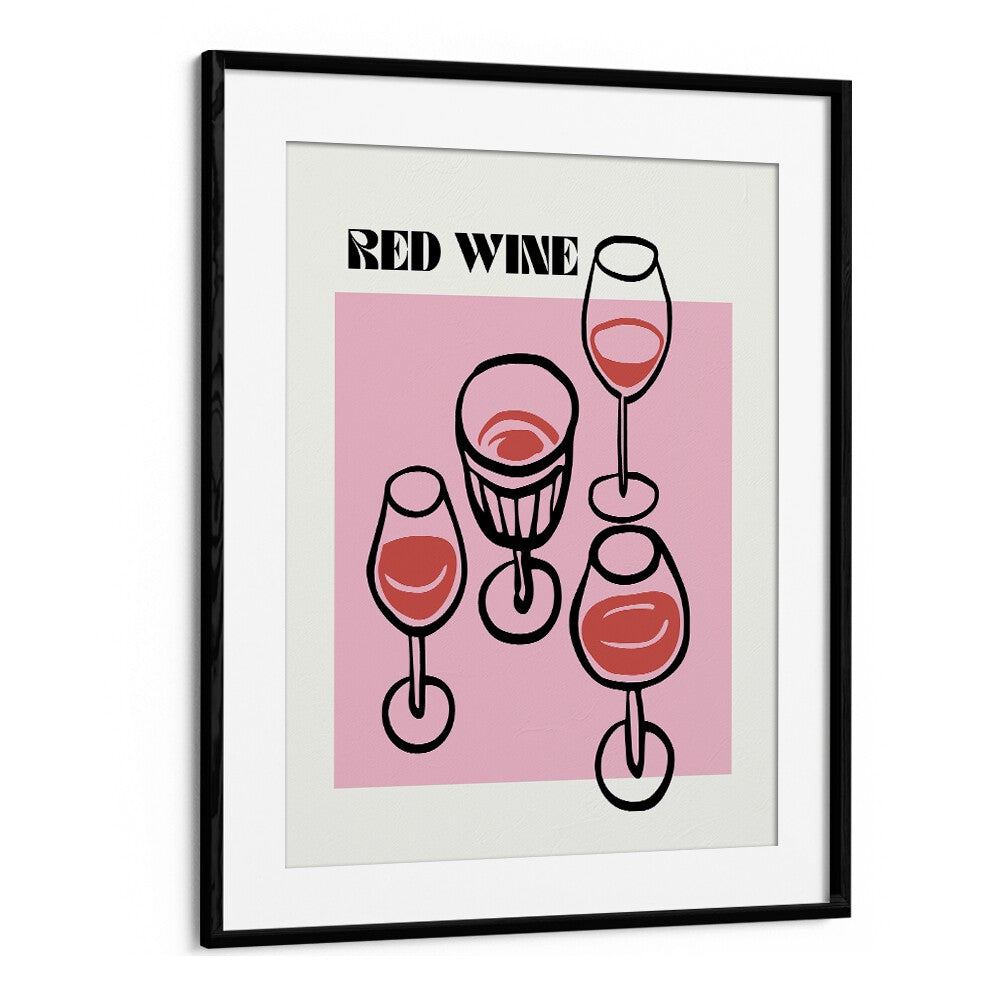 kitchen painting - RED WINE by Asianmonk