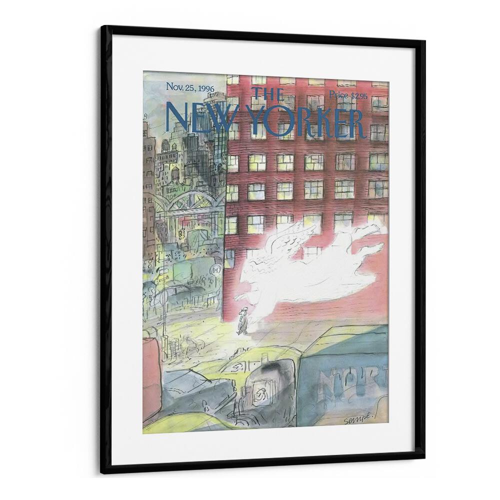 VINTAGE MAGAZINE COVER, NEW YORKER MAGAZINE POSTER - 1996 ISSUE II