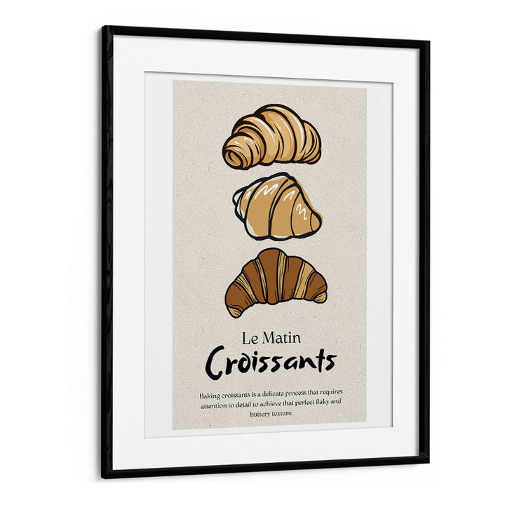 kitchen painting - LE MATIN CROISSANTS I by Asianmonk