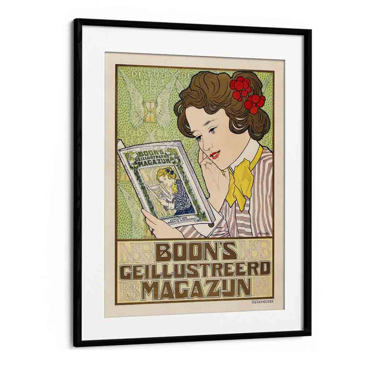 AFFICHE VOOR BOON'S GEÏLLUSTREERD MAGAZIJN (1899–1909)